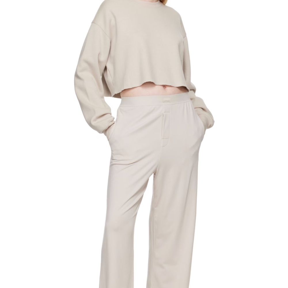 SKIMS Stone Boyfriend Lounge Pants 3x